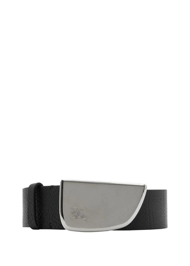 Burberry Leather shield belt 1