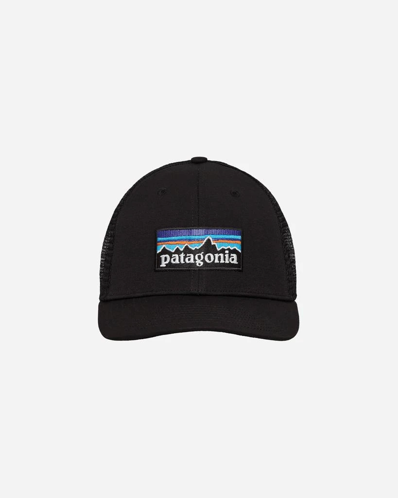 Patagonia P-6 Logo Trucker Hat Black 2