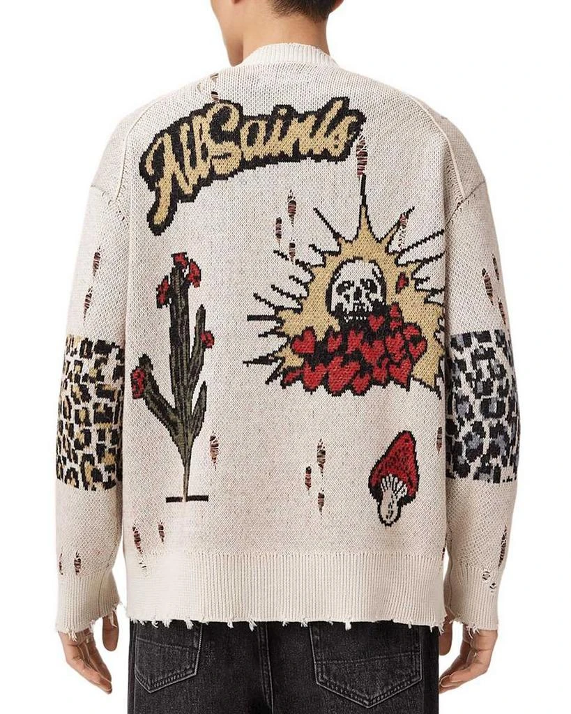 ALL SAINTS Foxx Graphic Cardigan 6