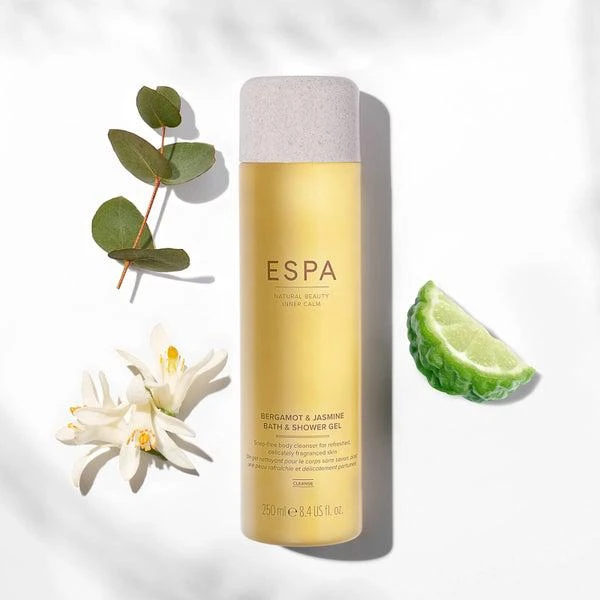 ESPA ESPA Bergamot and Jasmine Bath and Shower Gel 250ml 3