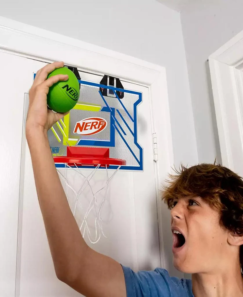 Franklin NERFOOP Elite Mini Over the Door Basketball Hoop Set 6