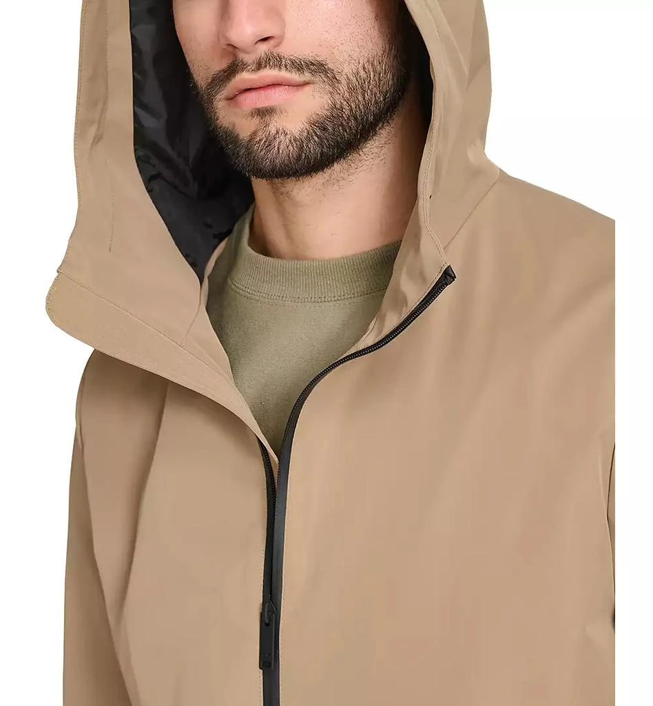 Dockers Men
s Hooded Rain Jacket 6