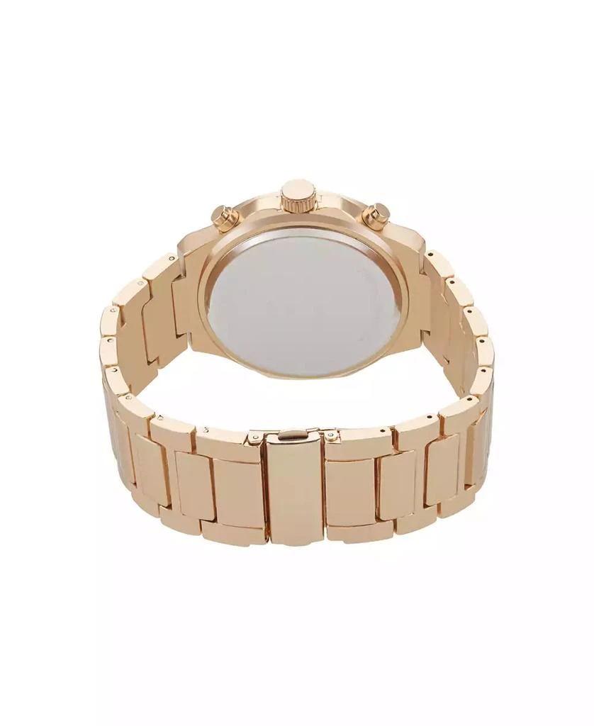 Ed Hardy Men's Brushed Gold-Tone Metal Bracelet Watch 3