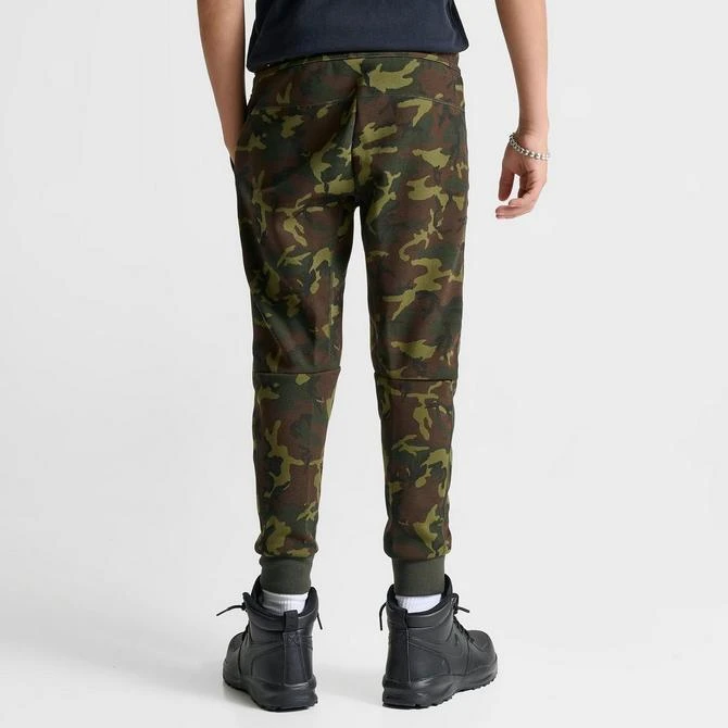 NIKE Boys' Nike Sportswear Tech Fleece Camo Jogger Pants 4