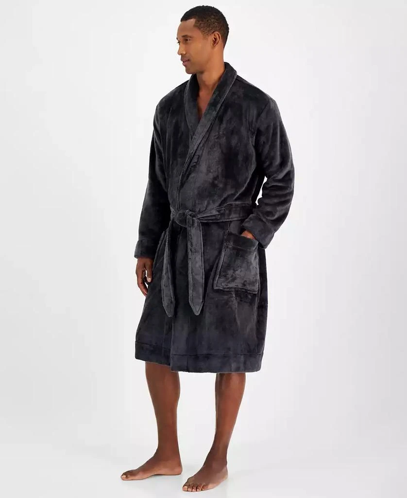 Club Room Men's Plush Pajama Robe, Created for Macy's 3