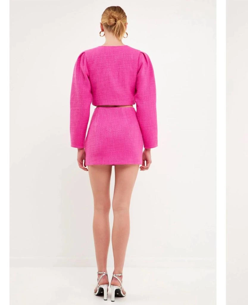 Endless Rose Endless Rose - Tweed Mini Skirt 2