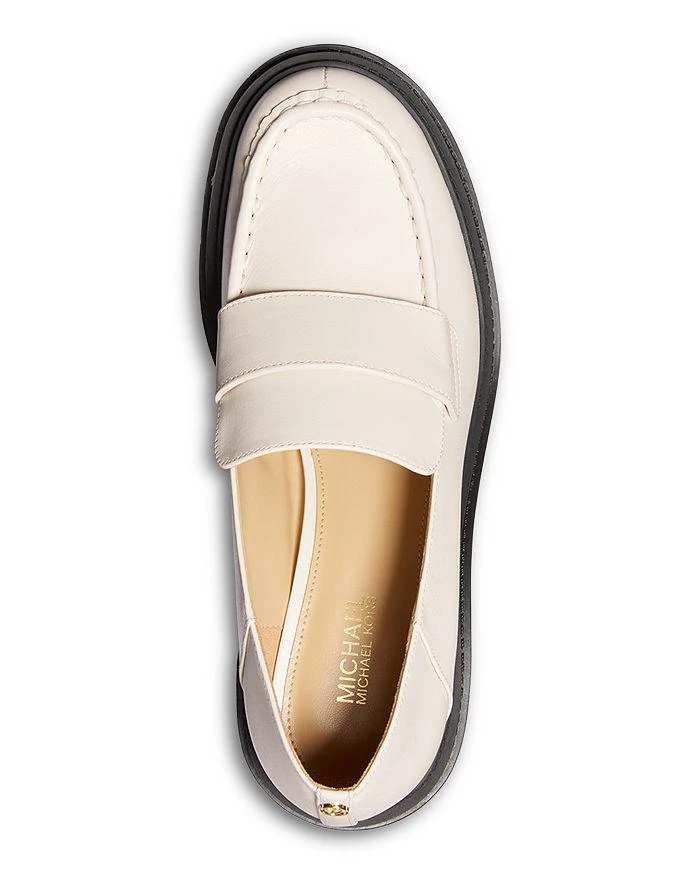 Michael Kors Women's Rocco Slip On High Heel Loafer Pumps 3