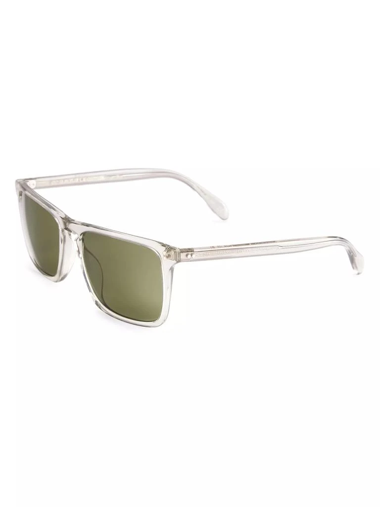 Oliver Peoples Bernardo 56MM Rectangular Sunglasses 2