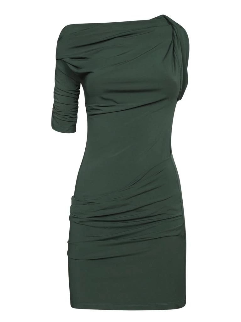 Jacquemus Jacquemus La Mini Robe Drapeado Pleated Dress 1