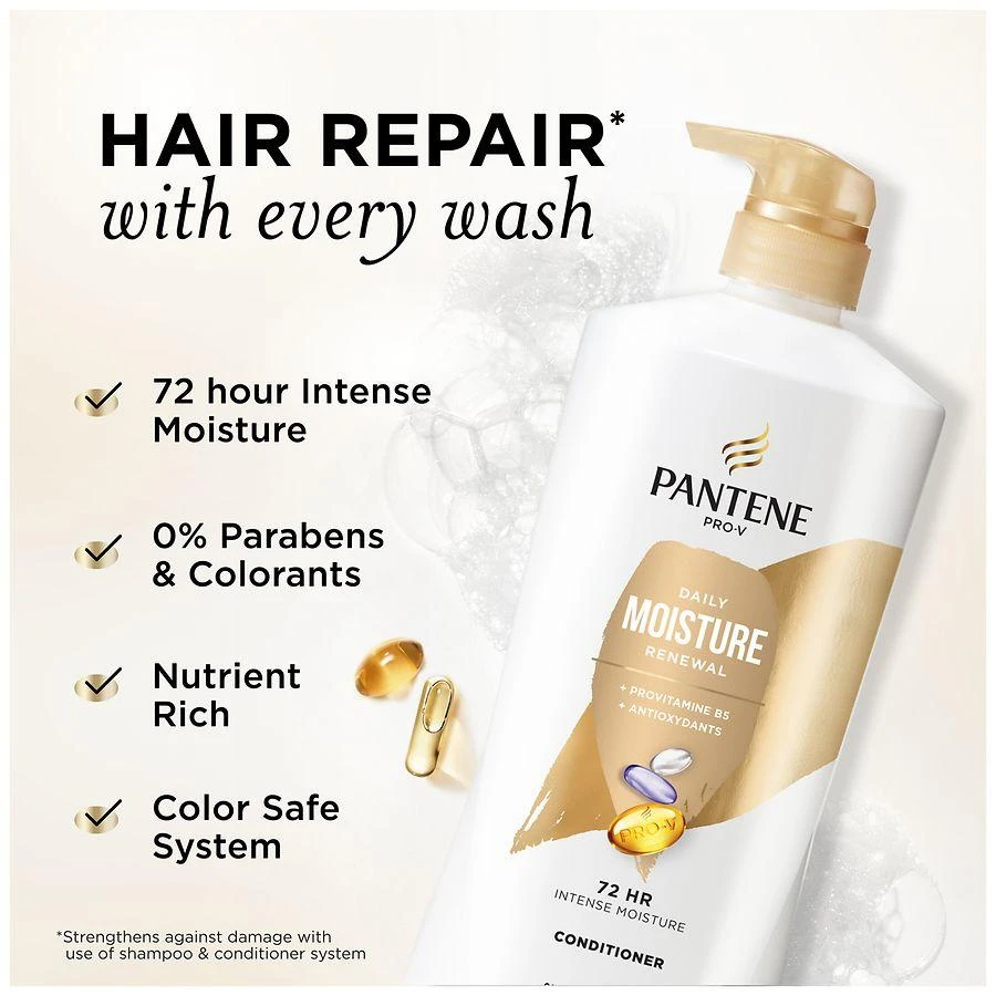 Pantene Daily Moisture Renewal 72 Hour Lush Moisture Conditioner Fresh 2