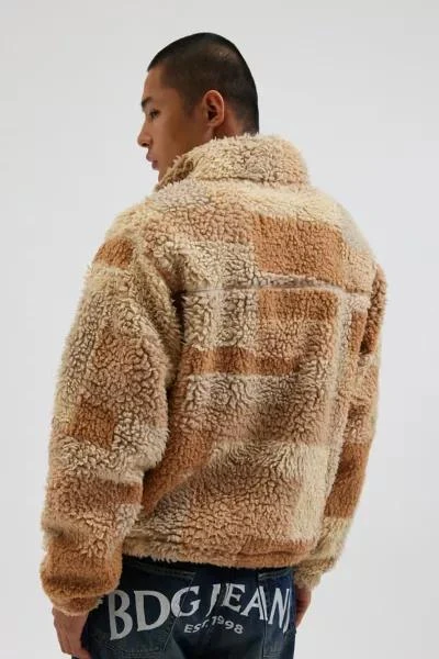 BDG BDG Patchwork Fleece Zip Jacket 4