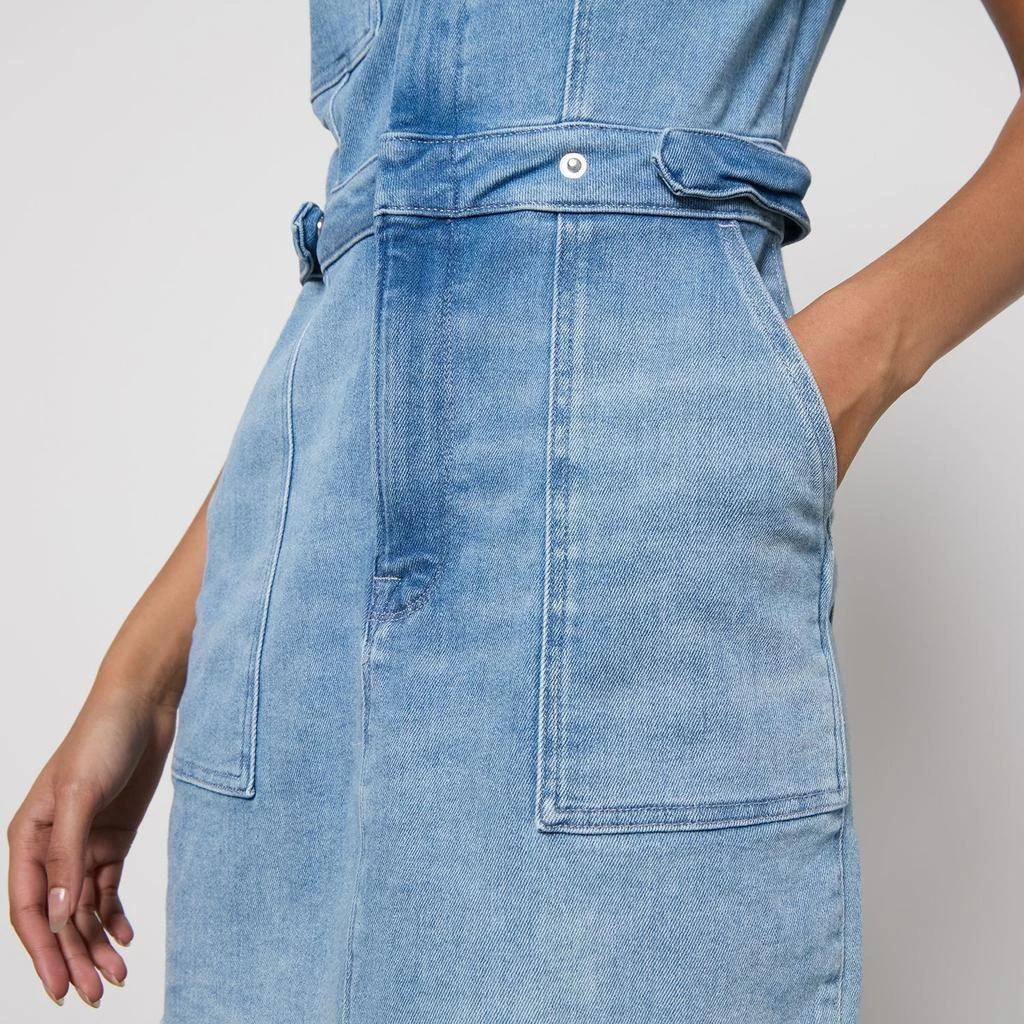 Good American Good American Fit For Success Stretch-Denim Mini Dress 4
