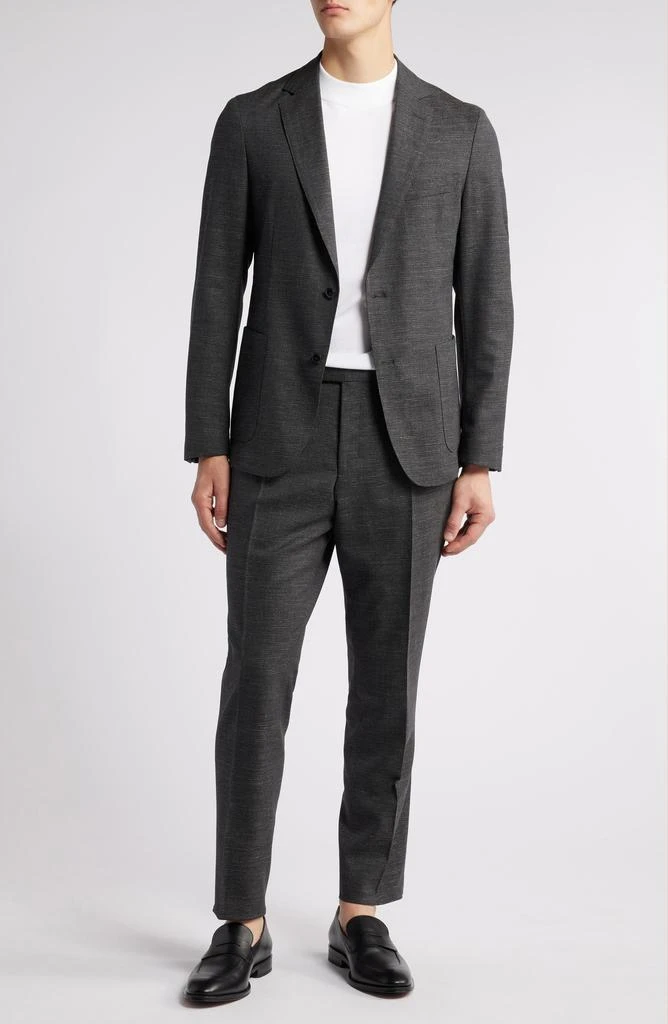 Hugo Boss Hanry Slub Wool Blend Suit 1