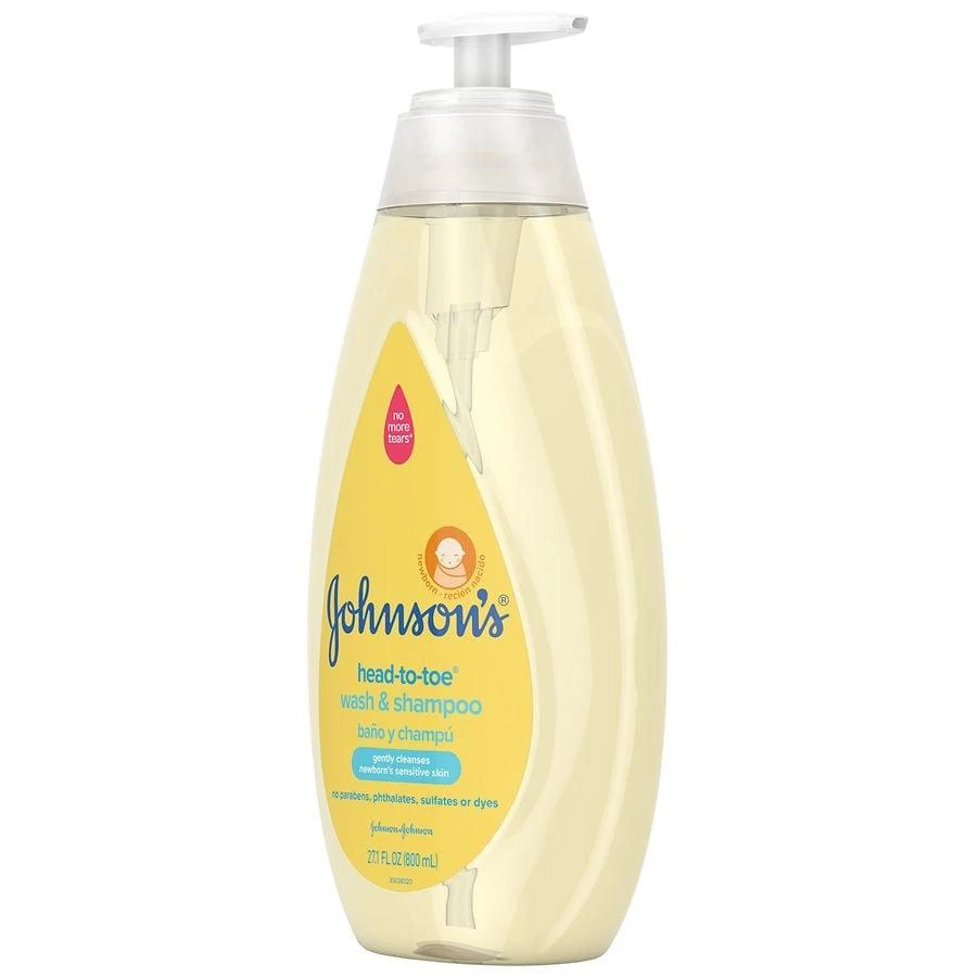 Johnson's Baby Head-To-Toe Tear-Free Body Wash & Shampoo 11