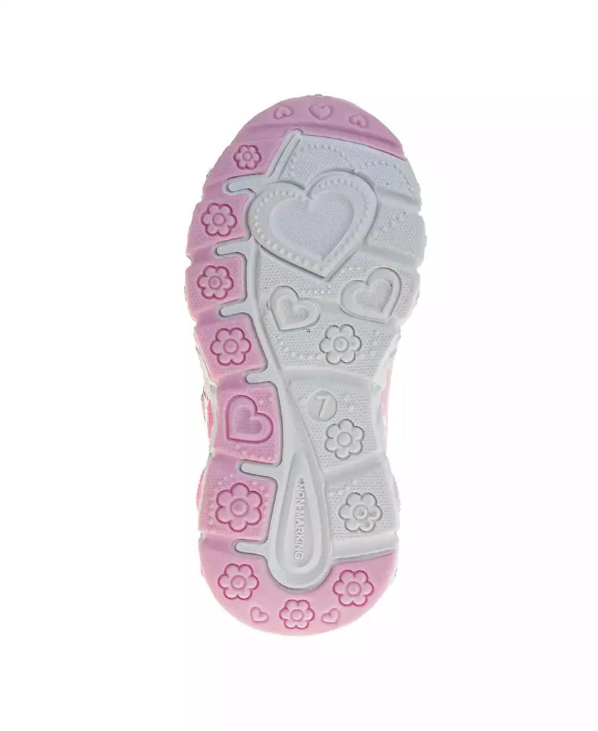Disney Toddler and Little Girls Minnie Mouse Mary Jane Styled Light Up Sneakers 7