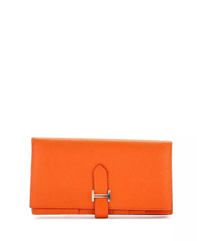 Pre-Owned Hermes Long Bearn Wallet Epsom