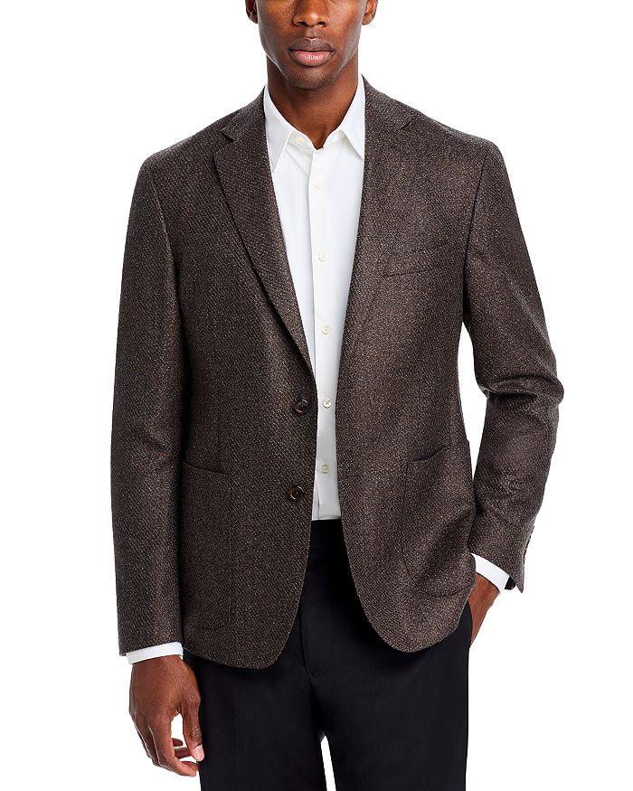 The Men's Store at Bloomingdale's Micro Bouclé Unstructured Regular Fit Sport Coat - Exclusive