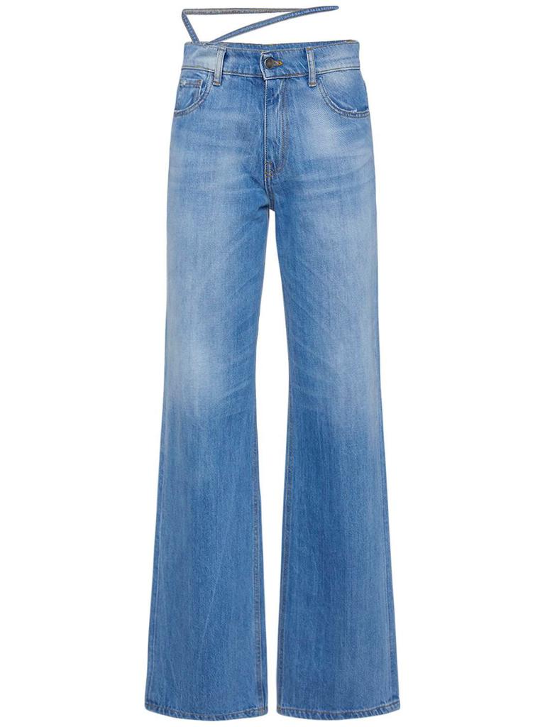 Nensi Dojaka Cotton Denim Boyfriend Jeans