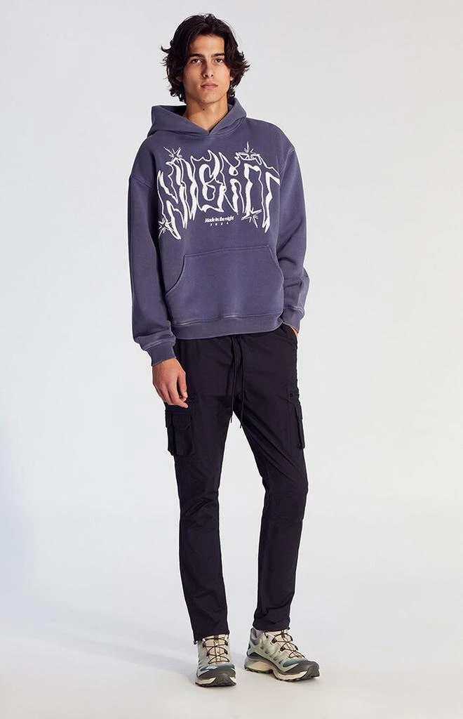 PacSun Stretch Black Slim Cargo Pants 5