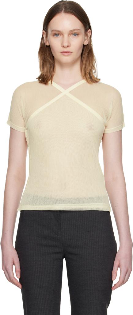 Paloma Wool Blue & White Loana T-shirt - T-Shirts - BeyondStyle