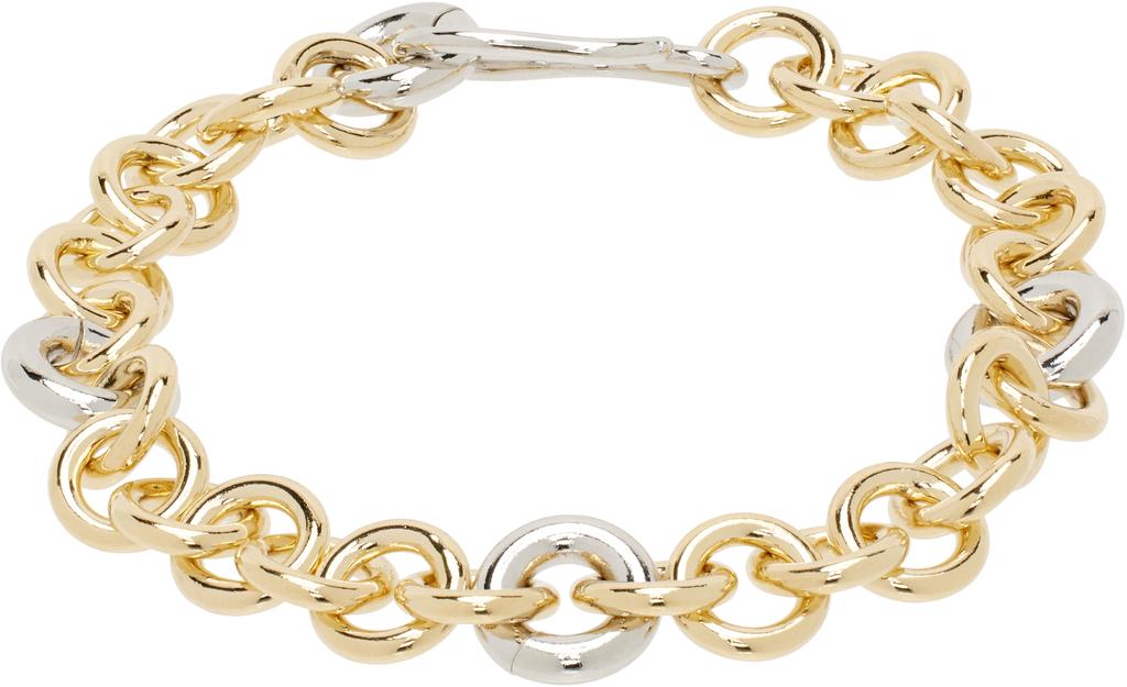 Laura Lombardi Silver & Gold Maglia Bracelet