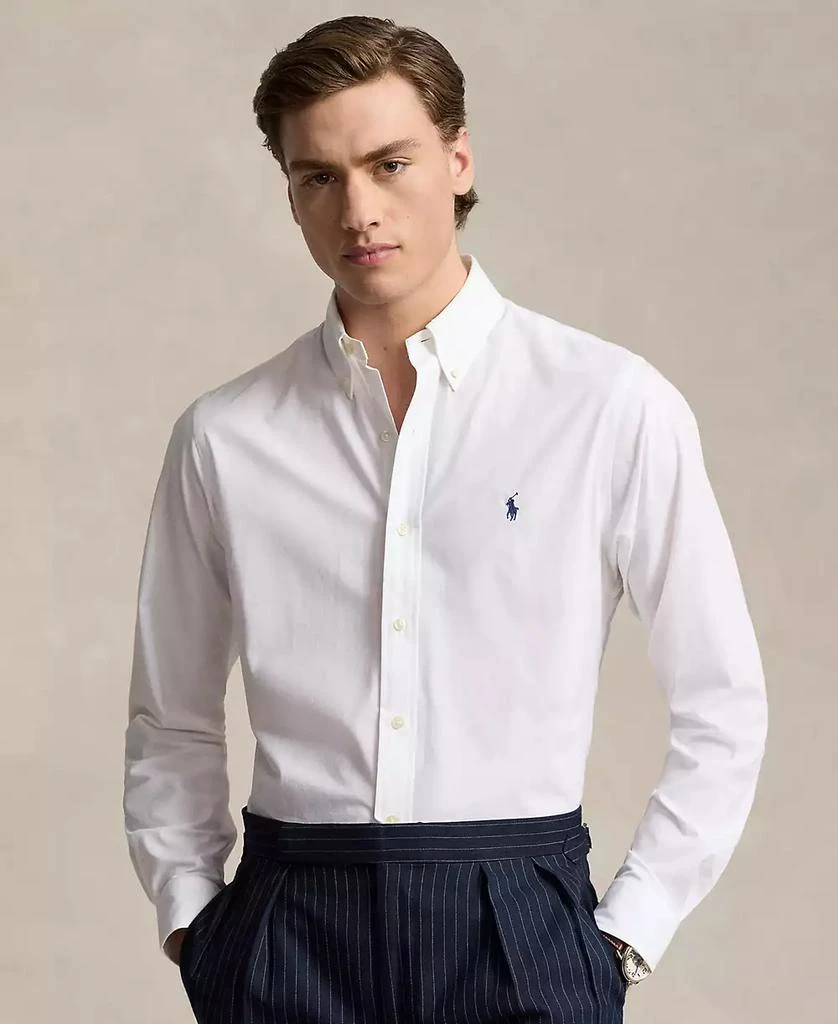 Polo Ralph Lauren Men's Classic-Fit Stretch Poplin Shirt 1