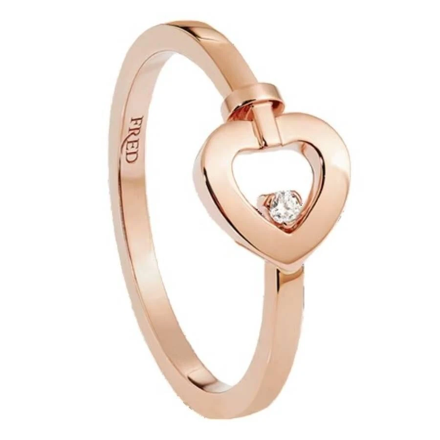 Fred Pretty Woman 18k Rose Gold Diamond Ring