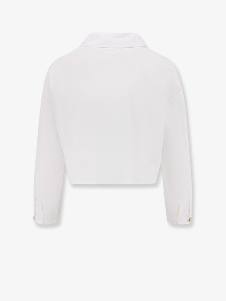 ELISABETTA FRANCHI Kemeja cotton shirt with embroidery