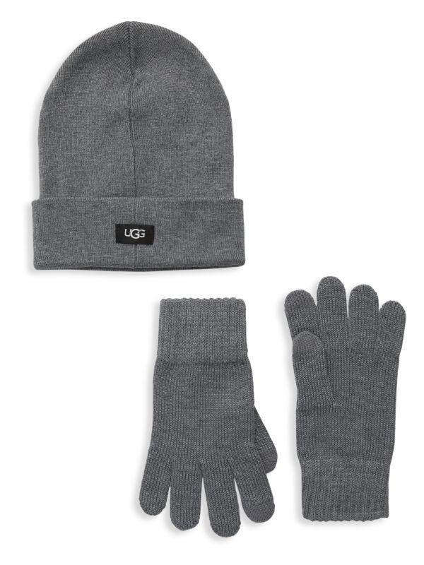 UGG 2-Piece Hat & Tech Gloves Set
