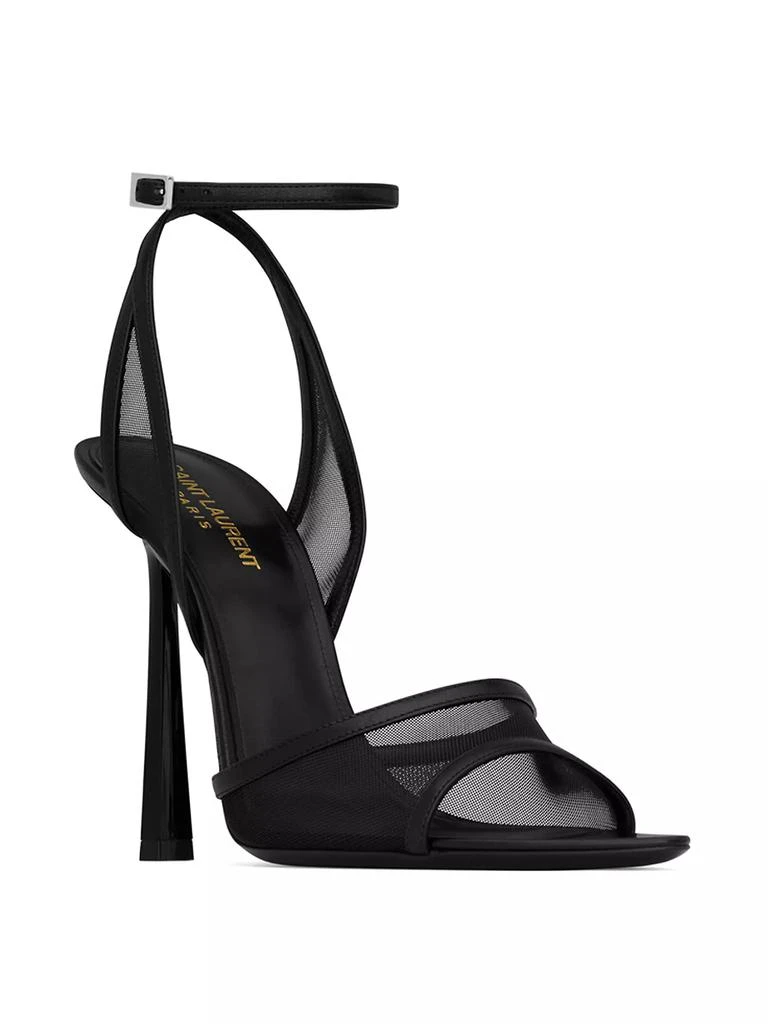 Yves Saint Laurent Missy Sandals In Tulle 2