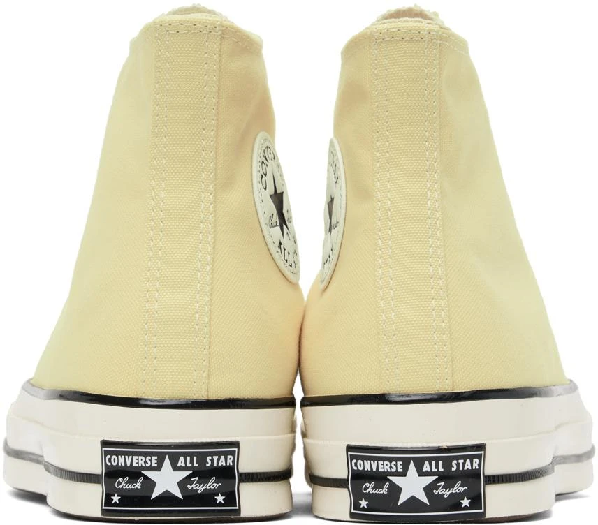 Converse Yellow Chuck 70 Hi Sneakers 2