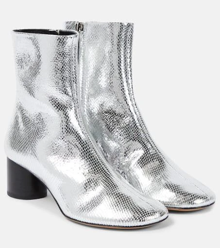 Isabel Marant Laeden leather ankle boots 1