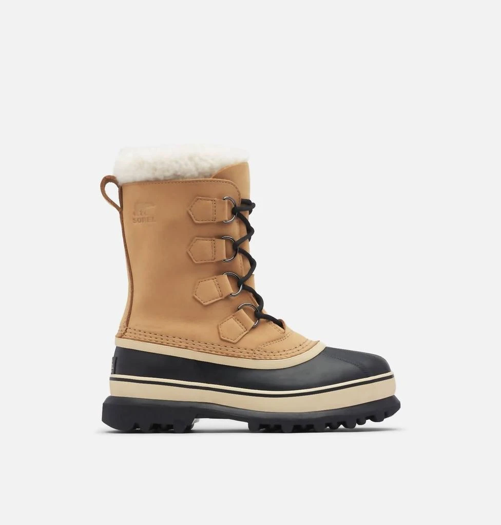 Sorel Women's Caribou Wp Winter Boots In Buff 2