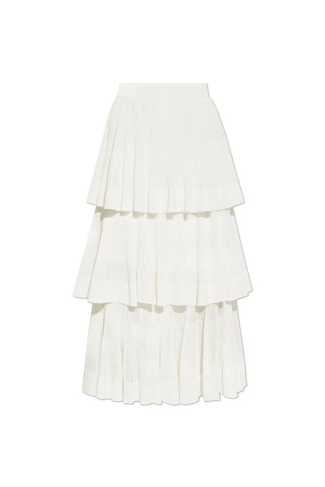 Zimmermann Zimmermann Natura Tiered Ruffle Skirt
