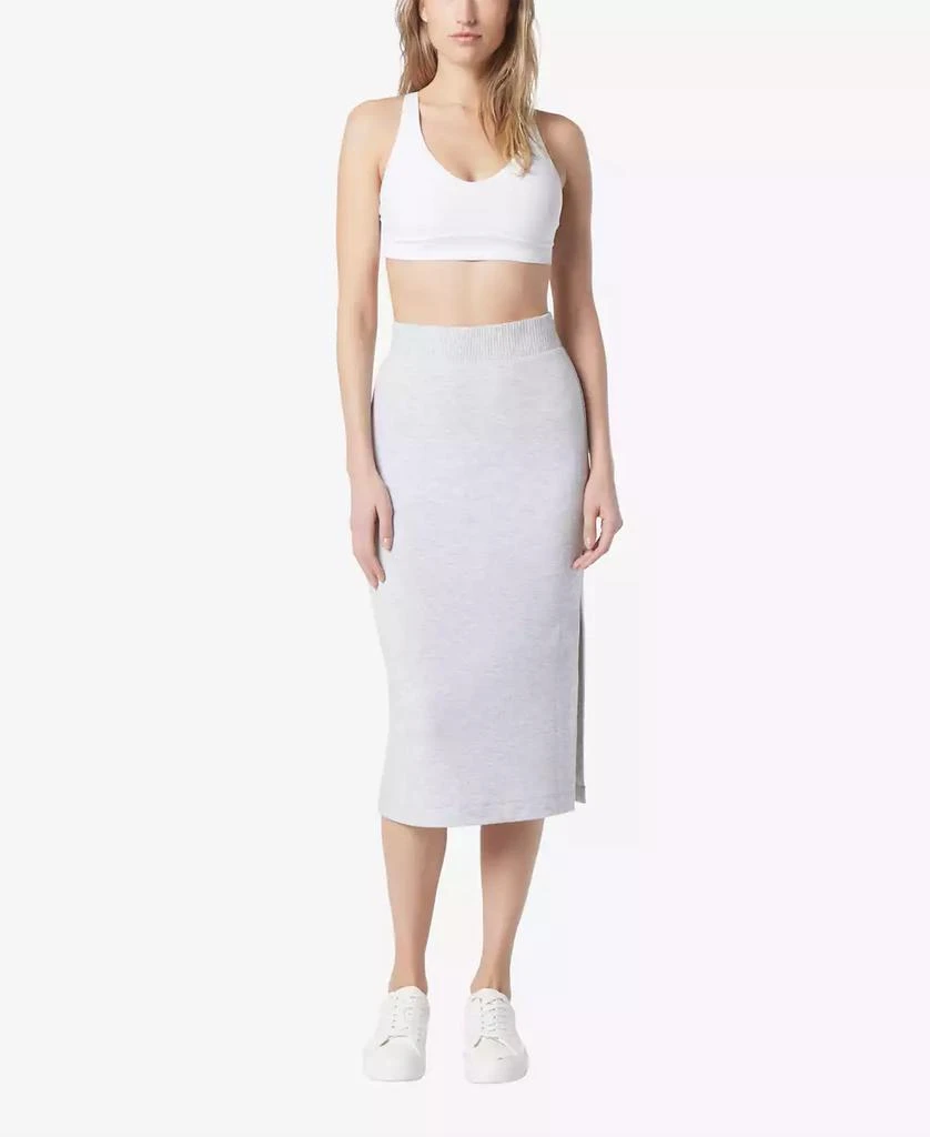 Marc New York by Andrew Marc Women's Vented Midi Skirt 5