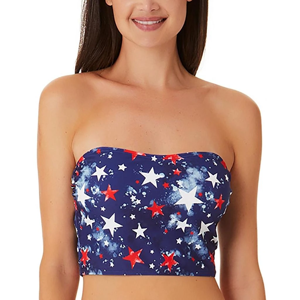 California Waves Juniors Womens Printed Adjustable Bikini Swim top 3