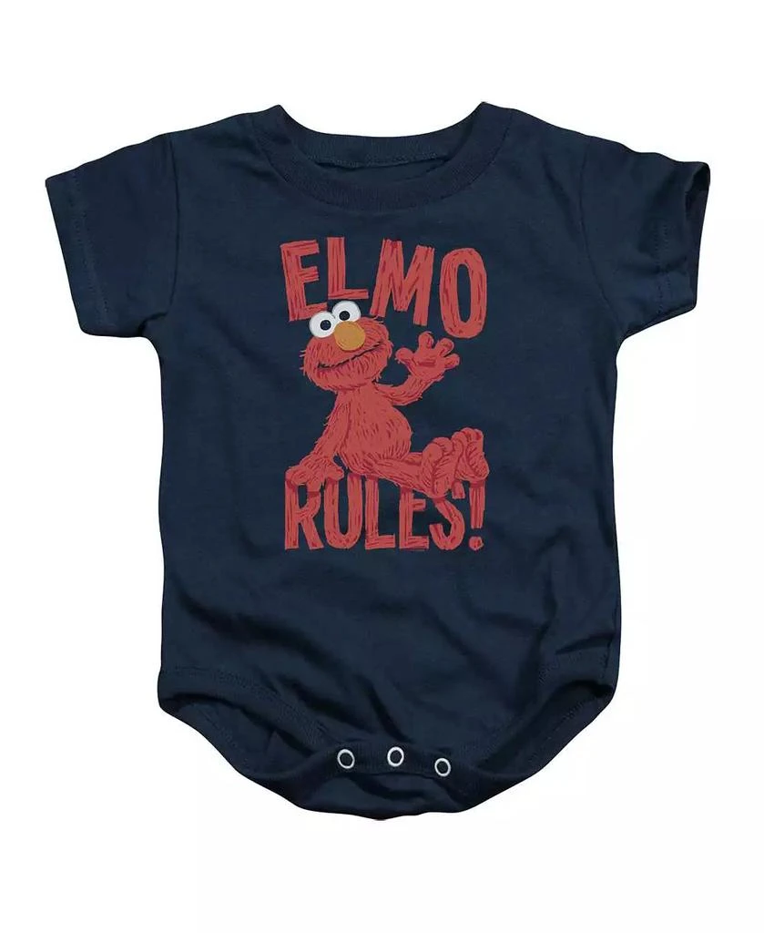 Sesame Street Baby Boys Youth Elmo Rules Snapsuit