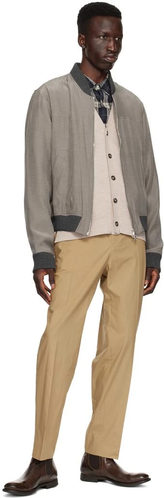 Officine Générale Khaki Owen Trousers 4