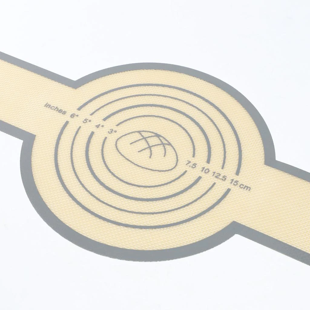 Megachef 6 Quart Enameled Cast Iron Bread Pot in Blue with Baking Mat 6