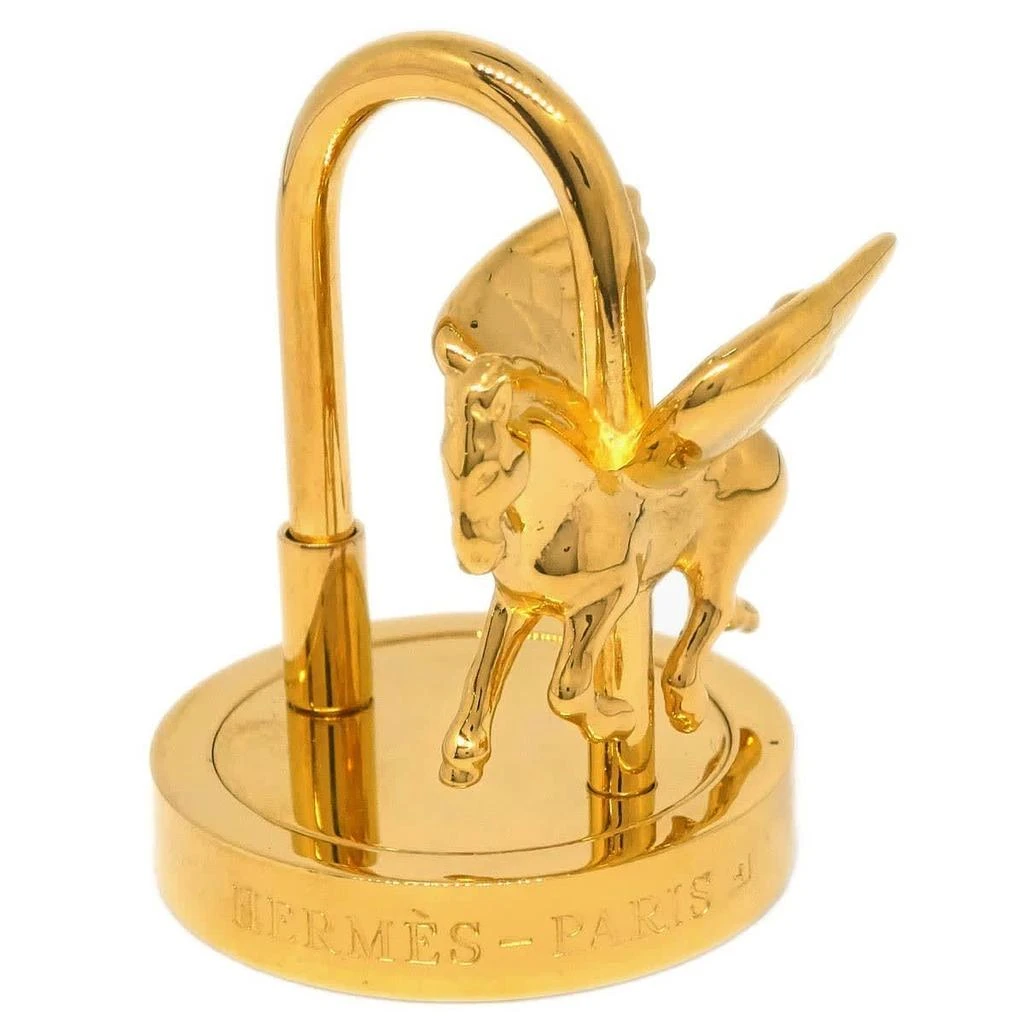 Hermes Pegasus Cadena Lock Charm Metal _Plated Charms And Keychains Accessory (Pre-Owned)