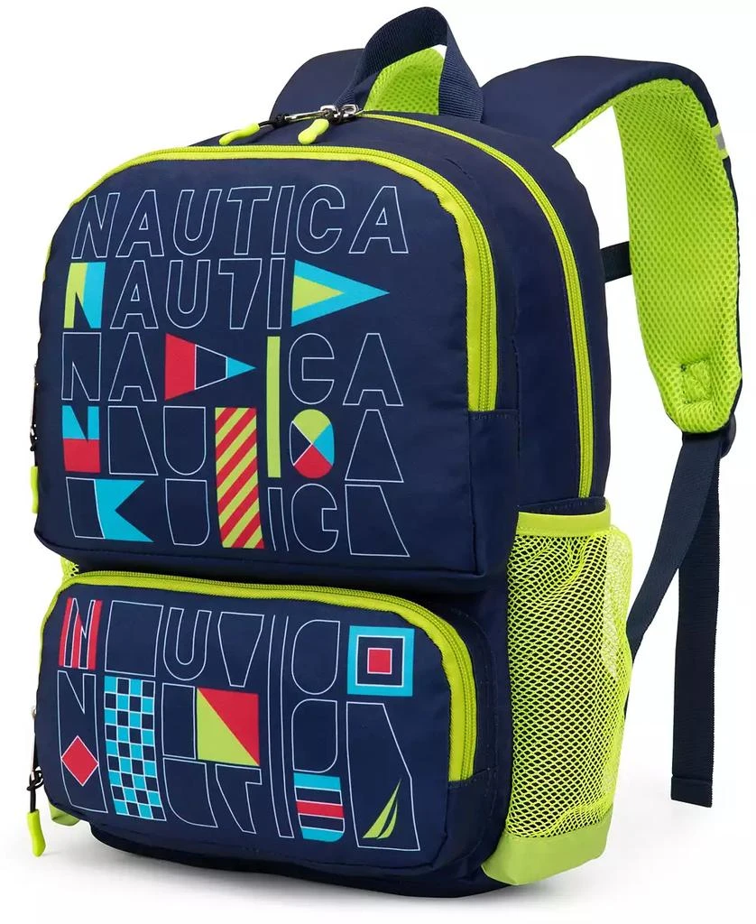 Nautica Kids Backpack for School, 16" H 2