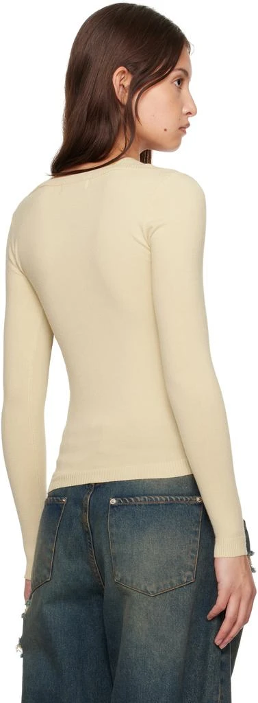 Gimaguas SSENSE Exclusive Beige Étoile Sweater 3