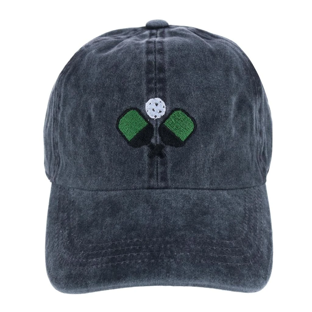 David & Young Women's Embroidered Pickleball Washed Baseball Cap 1
