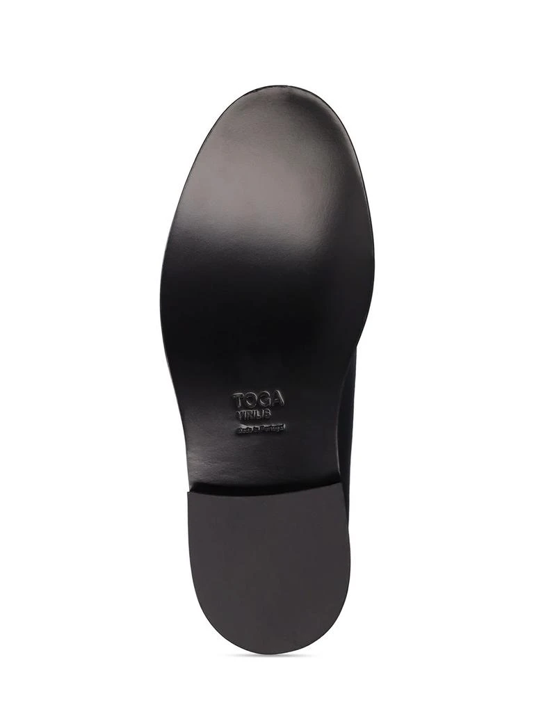 Toga Virilis Leather Chelsea Boots 5
