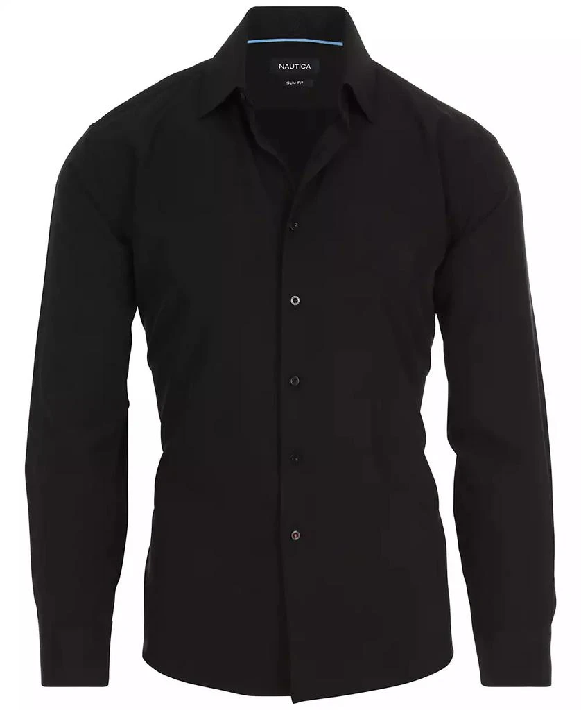 Nautica Men's Slim Fit Supershirt Dress Shirt 8