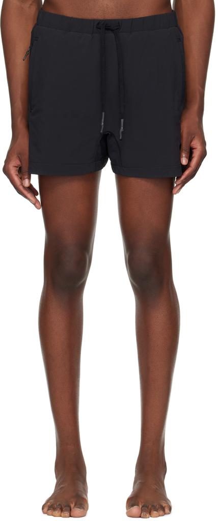 11 by Boris Bidjan Saberi Black Drawstring Swim Shorts