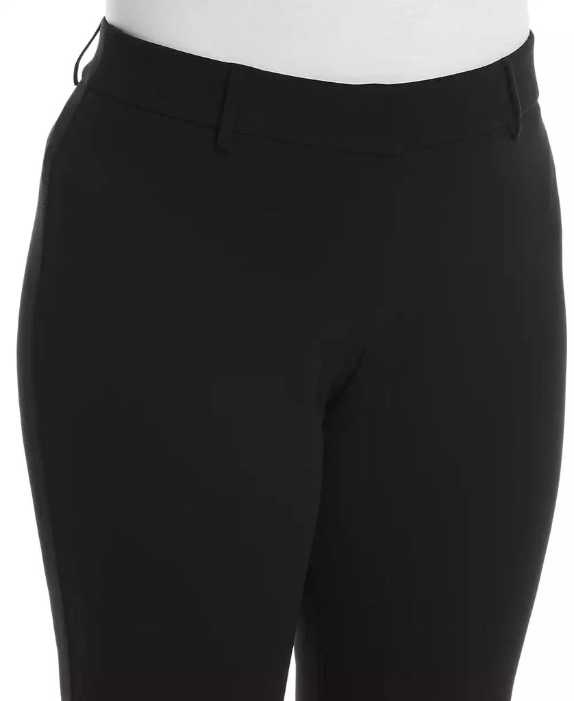Rafaella Plus Size Stretch Crepe Classic Fit Pants 4