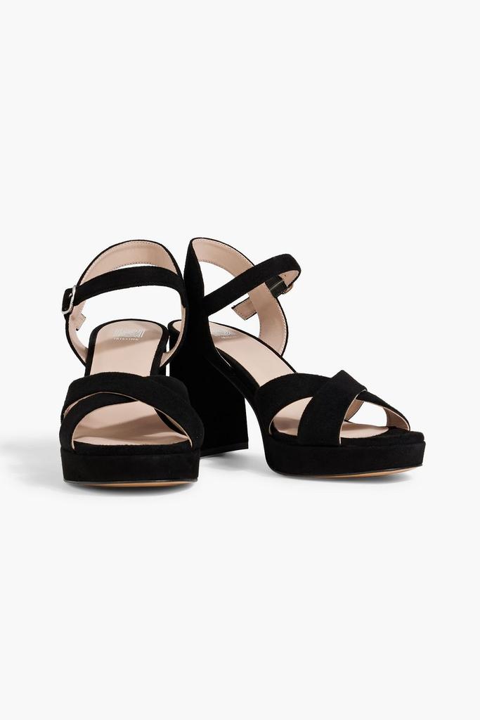 IRIS & INK Estelle suede platform sandals