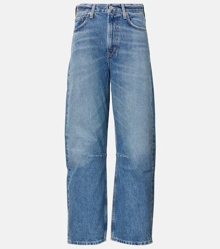 Citizens of Humanity Miro high-rise cropped barrel-leg jeans 1