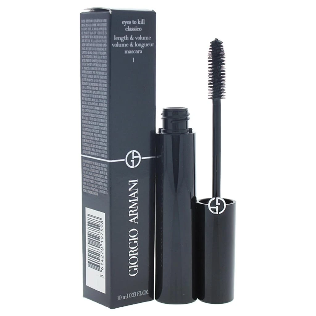 Giorgio Armani Eyes To Kill Classico Mascara - # 1 Black by  for Women - 0.33 oz Mascara 1